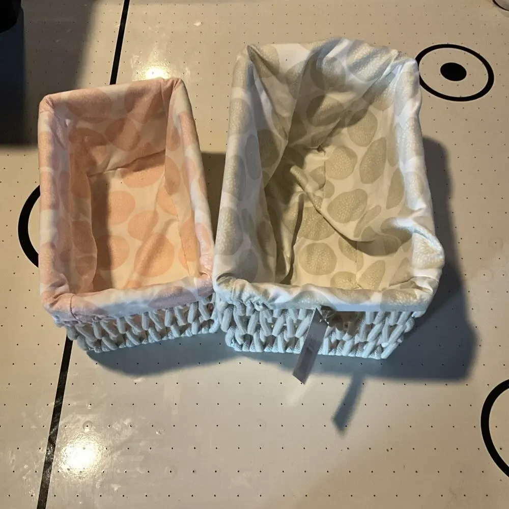 Set Of 2 True Living Decorative Basket Rectangle